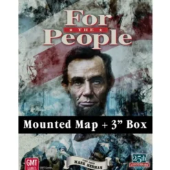 For the People 4th Printing - 25th Anniversary Edition : Mounted Map and 3 Box