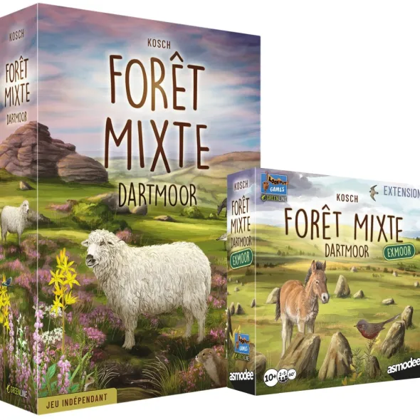Forêt Mixte : Dartmoor + extension Exmoor