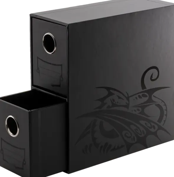 Fortress - 2-Card Drawer - Black
