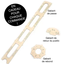 Fosses, tableau de score et compteur de relances