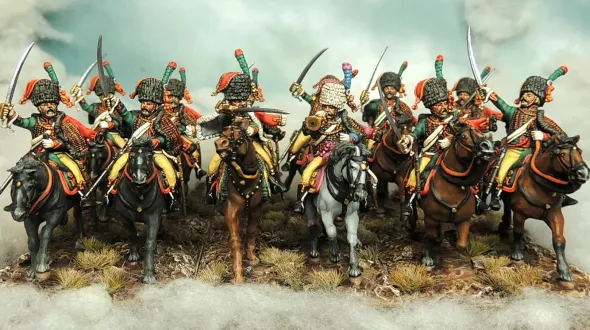 French Chasseurs à Cheval of the Guard
