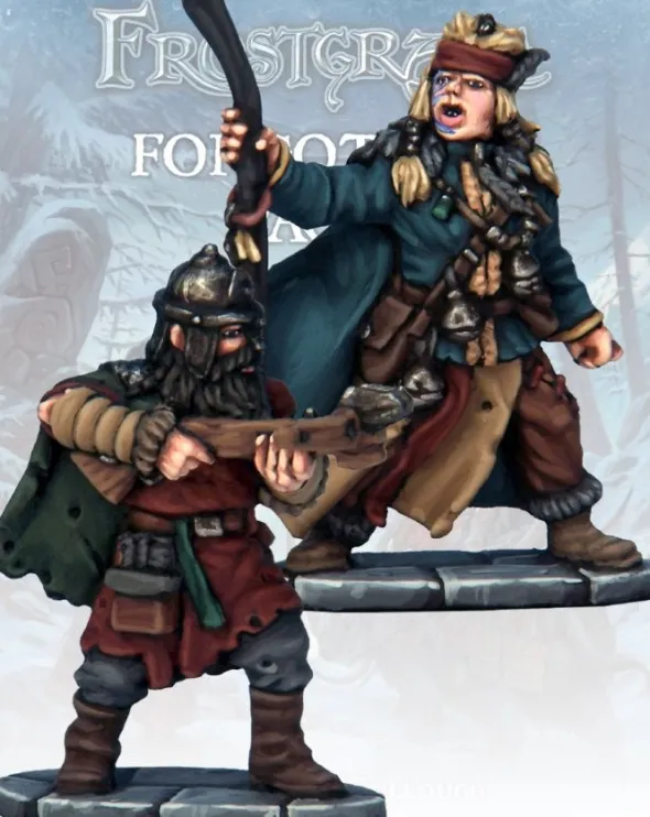 Frostgrave - Apothicaire et Tireur d'Élite Barbare
