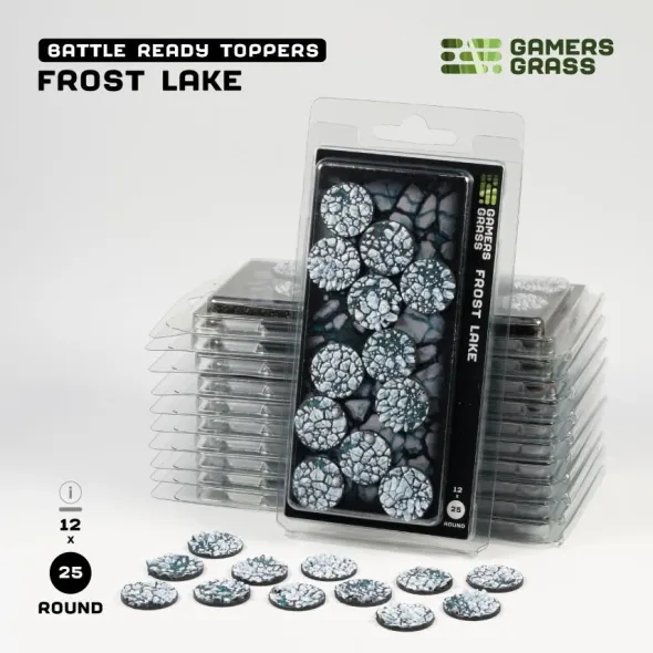 Frost Lake Bases, Round 25mm (x10)