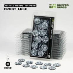 Frost Lake Bases, Round 28mm (x10)