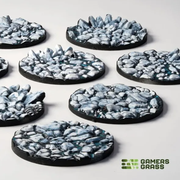 Frost Lake Bases, Round 32mm (x8)