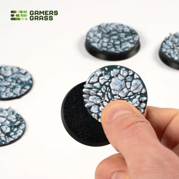 Frost Lake Bases, Round 40mm (x5)