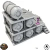 Fuel Tank Stockpile - Wargame Scenery Terrain