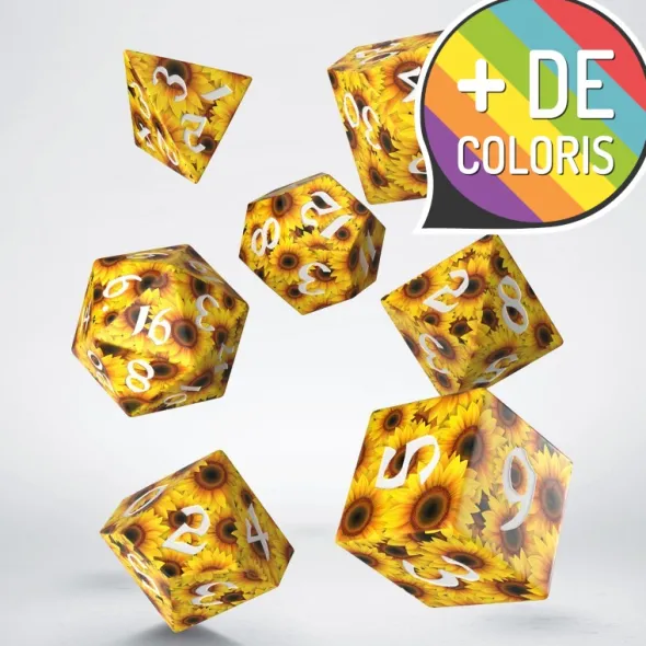 Full Art Dice Set