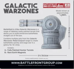 Galactic Warzones - Rebel Outpost Hunter Turrets