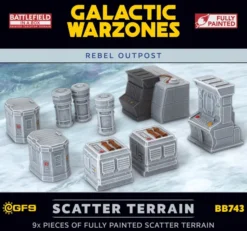 Galactic Warzones - Rebel Outpost Scatter Terrain