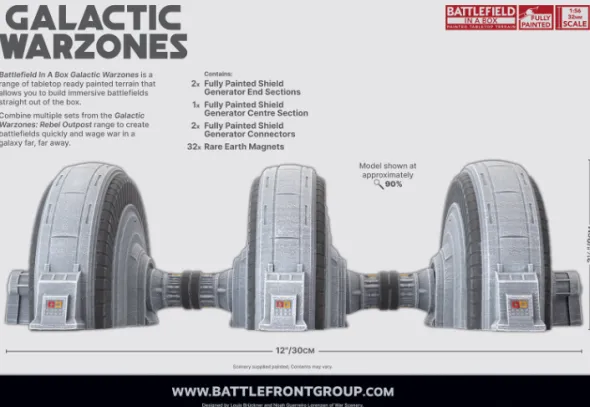 Galactic Warzones - Rebel Outpost Shield Generator