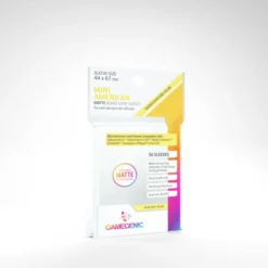 Gamegenic - 50 Matte Sleeves Mini Américain - 44x67