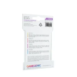 Gamegenic - 50 Matte Sleeves Standard Européen - 62x94