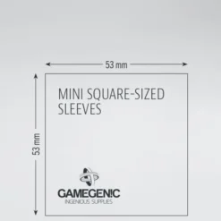 Gamegenic - 50 Matte Sleeves - 53x53 mm