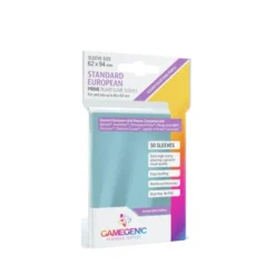 Gamegenic - 50 Prime Sleeves Standard Européen - 62x94