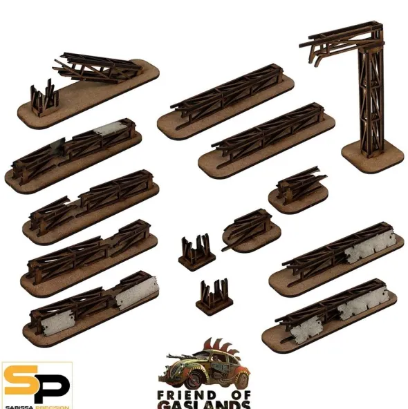 Gaslands Refuelled: Girders and Obstacles Set
