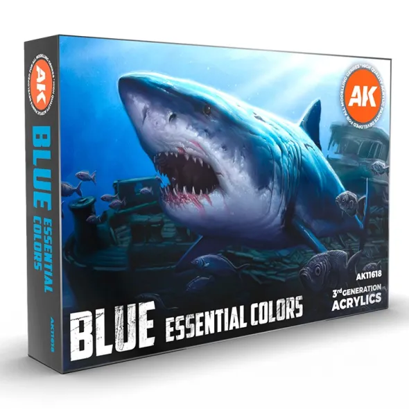 3Gen Ak Interactive - Blue Essential Colors