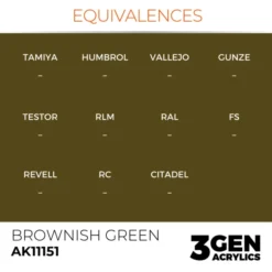 3Gen Ak Interactive - Brownish Green