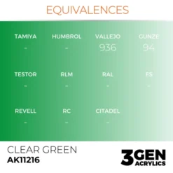 3Gen Ak Interactive - Clear Green