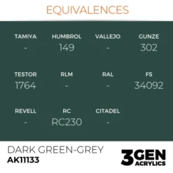 3Gen Ak Interactive - Dark Green-Grey