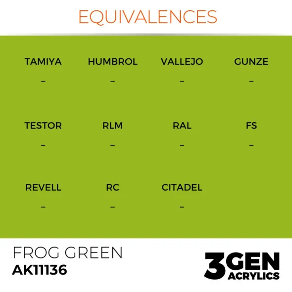 3Gen Ak Interactive - Frog Green
