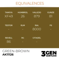 3Gen Ak Interactive - Green-Brown