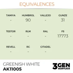3Gen Ak Interactive - Greenish White