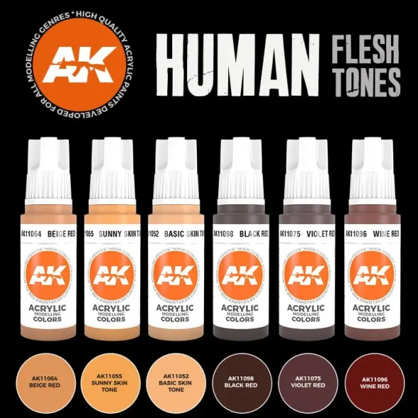 3Gen Ak Interactive - Human Flesh Tones