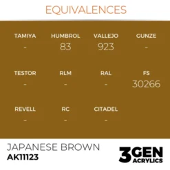 3Gen Ak Interactive - Japanese Brown