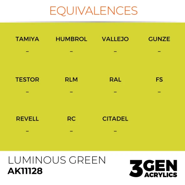 3Gen Ak Interactive - Luminous Green