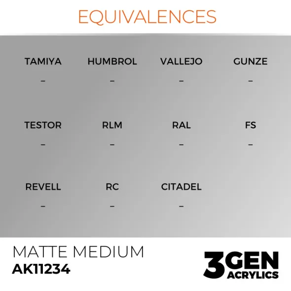 3Gen Ak Interactive - Matte Medium
