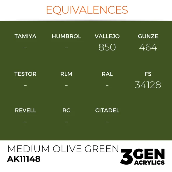 3Gen Ak Interactive - Medium Olive Green