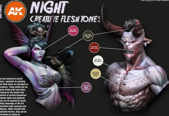 3Gen Ak Interactive - Night Creatures Flesh Tone
