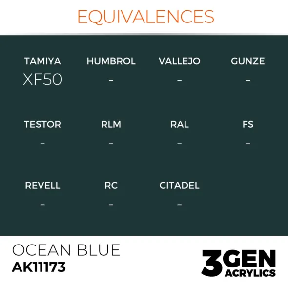 3Gen Ak Interactive - Ocean Blue