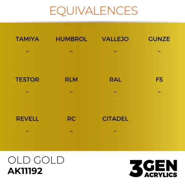 3Gen Ak Interactive - Old Gold