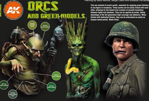 3Gen Ak Interactive - Orcs and Green Models