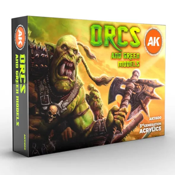 3Gen Ak Interactive - Orcs and Green Models