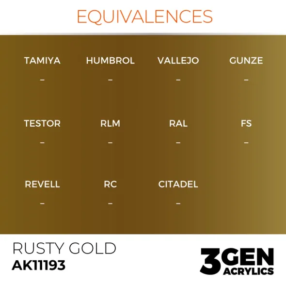3Gen Ak Interactive - Rusty Gold