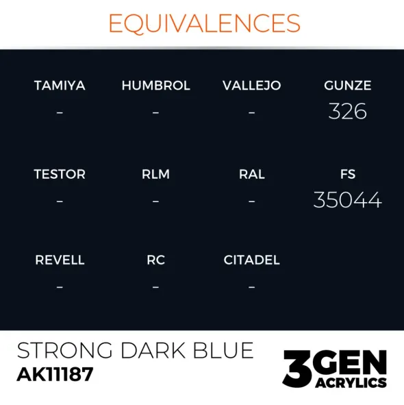 3Gen Ak Interactive - Strong Dark Blue