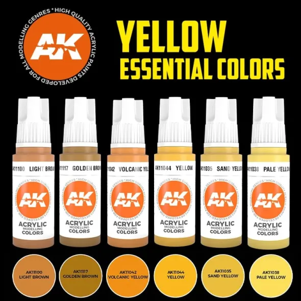 3Gen Ak Interactive - Yellow Essential Colors