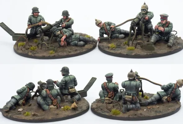 German MG-08 Crews (1914-1918)