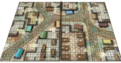 Giant Book of Battle Mats - Streets, Sewers & Cemeteries