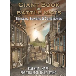 Giant Book of Battle Mats - Streets, Sewers & Cemeteries