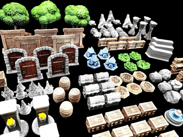 GloomHaven-3D Set