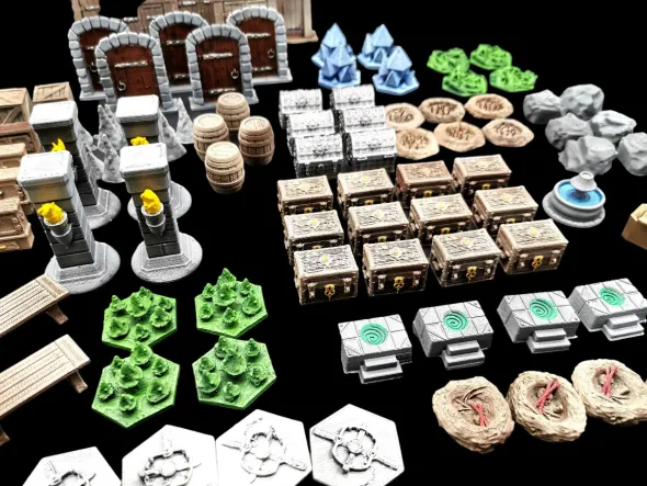GloomHaven-3D Set