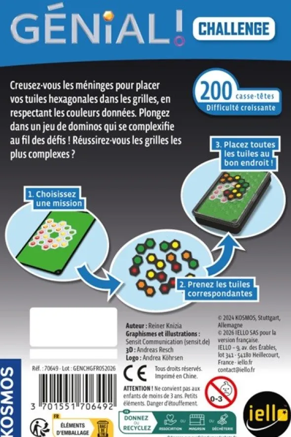 Génial - Challenge