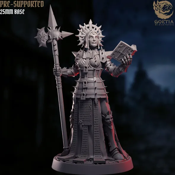 Goetia Miniatures - Blood in Phaladar - Dame Atena