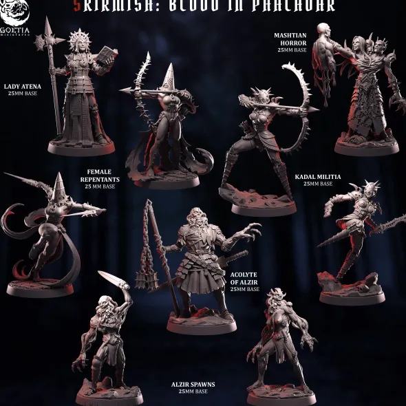 Goetia Miniatures - Blood in Phaladar - Set Complet