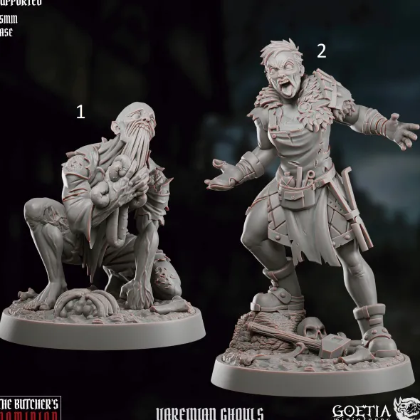 Goetia Miniatures - Butchers Dominion - Goules