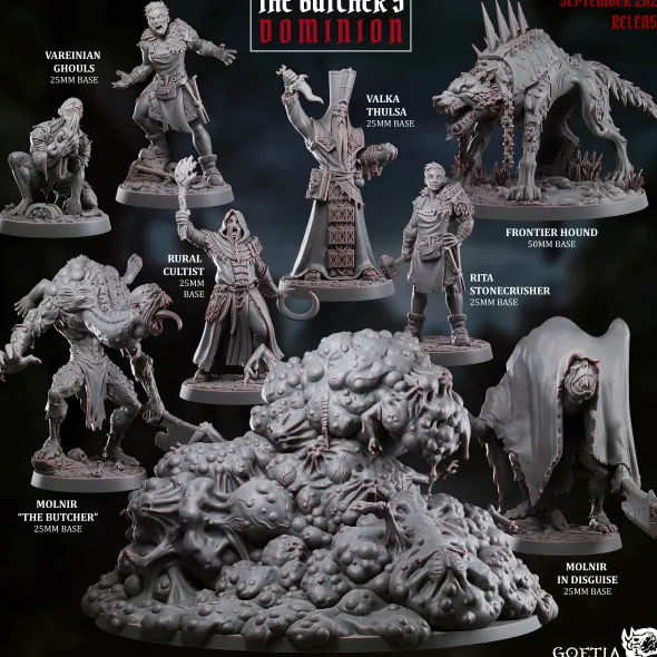 Goetia Miniatures - Butchers Dominion - Set Complet